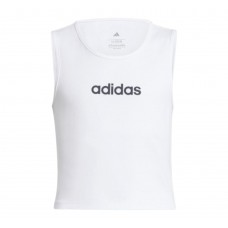 ADIDAS JC9734 ΠΑΙΔΙΚΟ ΦΑΝΕΛΑΚΙ ΒΑΜΒΑΚΕΡΟ ΓΙΑ ΚΟΡΙΤΣΙΑ  ΛΕΥΚΟ
